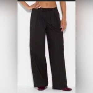 Wild Fable Brown pinstripes Wide-Leg Pants